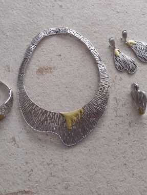 Necklace Earrings Bracelet Ring Set